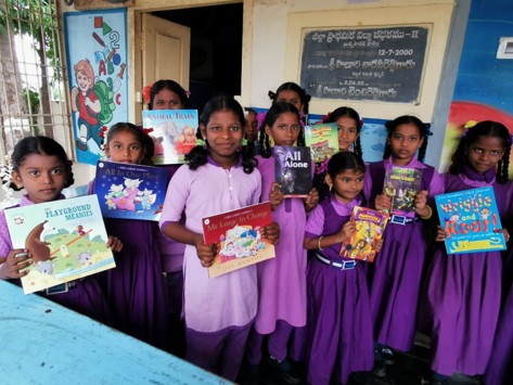 Books ready for donation